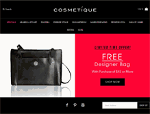 Tablet Screenshot of cosmetique.com